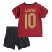 Prima Maglia Lukaku 10 Belgio Euro 2024 Bambino